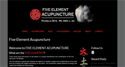 Desktop Screenshot of acupuncture5e.com